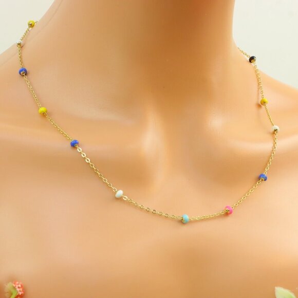 "New Beautiful Design Necklace Chain for Women/Girls, Gift, N733 - Picture 7 of 10